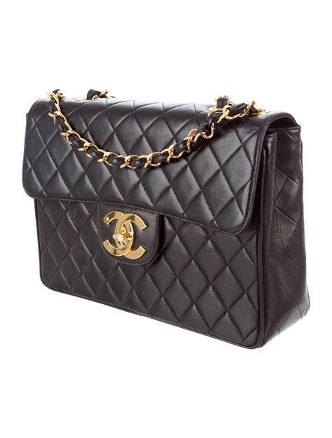 chanel flap handbag|chanel flap bag jumbo.